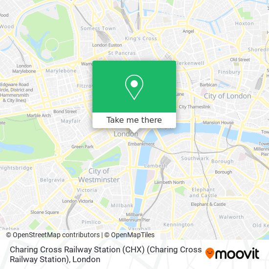 Charing Cross Station Map How To Get To Charing Cross Railway Station (Chx) (Charing Cross Railway  Station) By Bus, Train Or Tube?