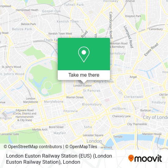 How to get to London Euston Railway Station (EUS) (London Euston