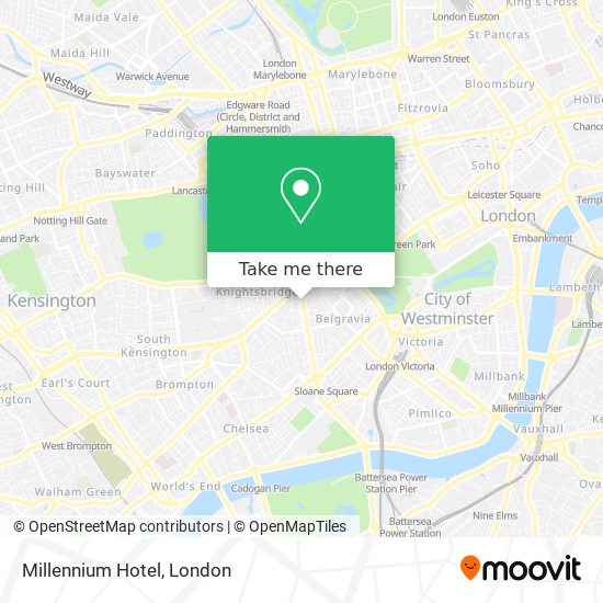 Millennium Hotel map