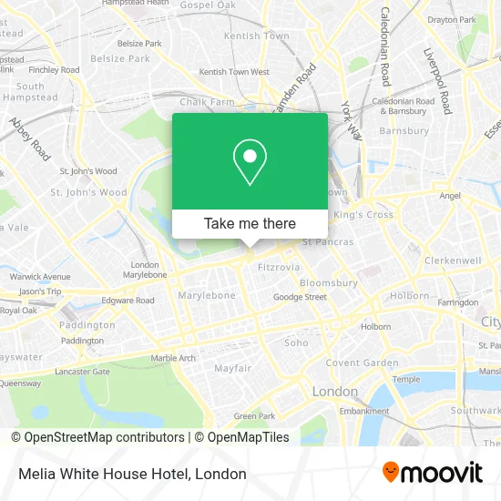 How To Get To Melia White House Hotel In Marylebone By Tube Bus Or Train 