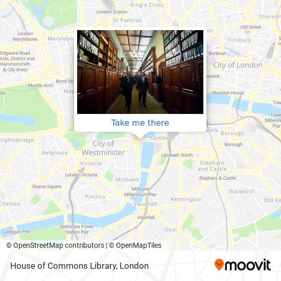 House of Commons Library map