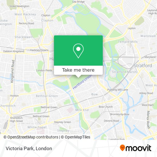 Victoria Park map