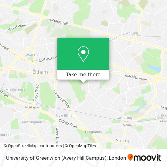 Avery Hill Campus Map How To Get To University Of Greenwich (Avery Hill Campus) By Bus, Train Or  Tube?