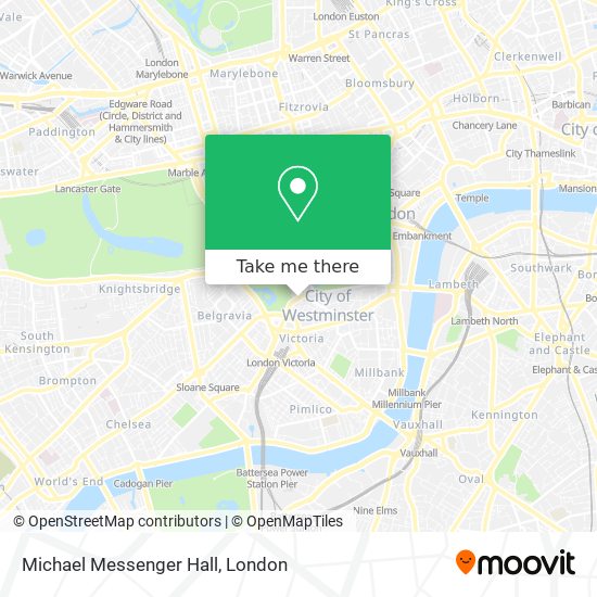 Michael Messenger Hall map