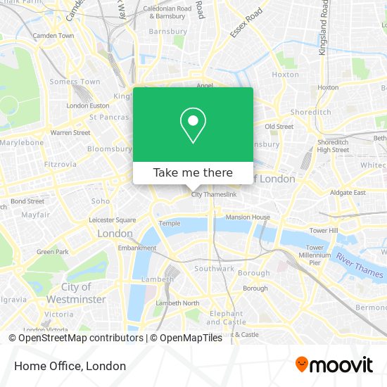Home Office map
