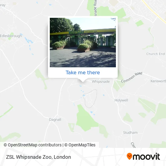 ZSL Whipsnade Zoo map