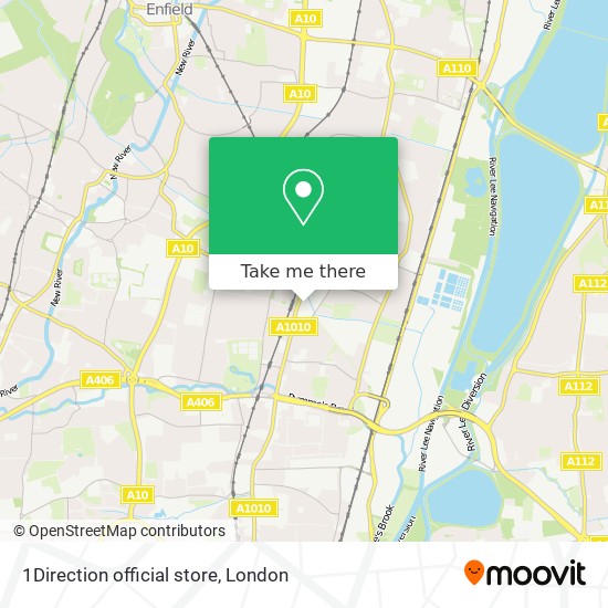 1Direction official store map