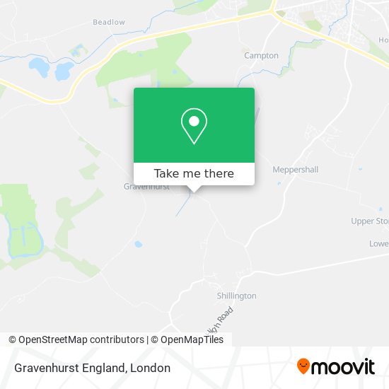 Gravenhurst England map