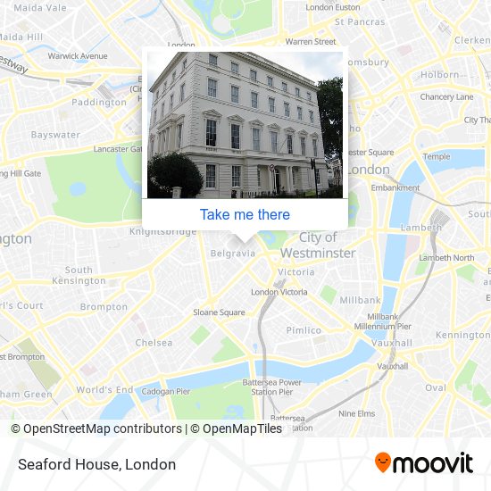 Seaford House map