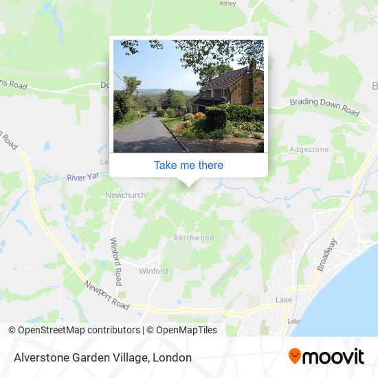 Alverstone Garden Village map