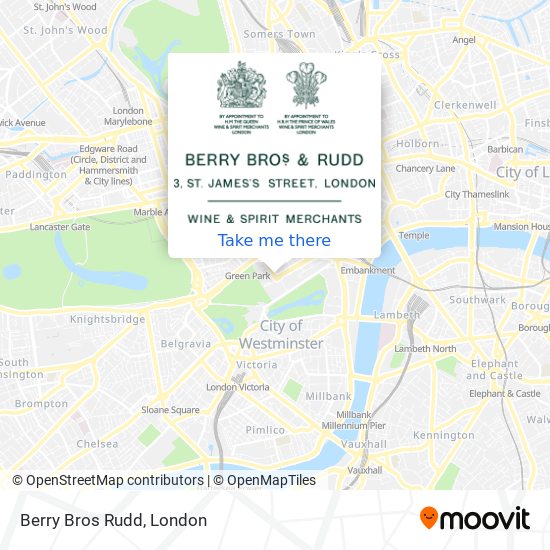 Berry Bros Rudd map