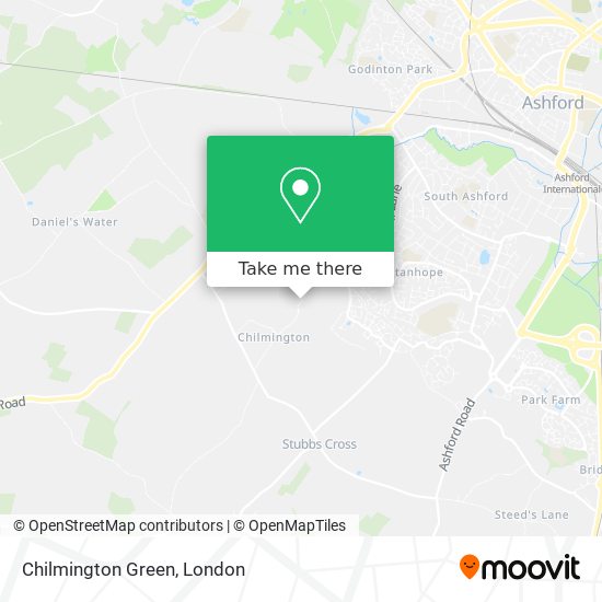 Chilmington Green map