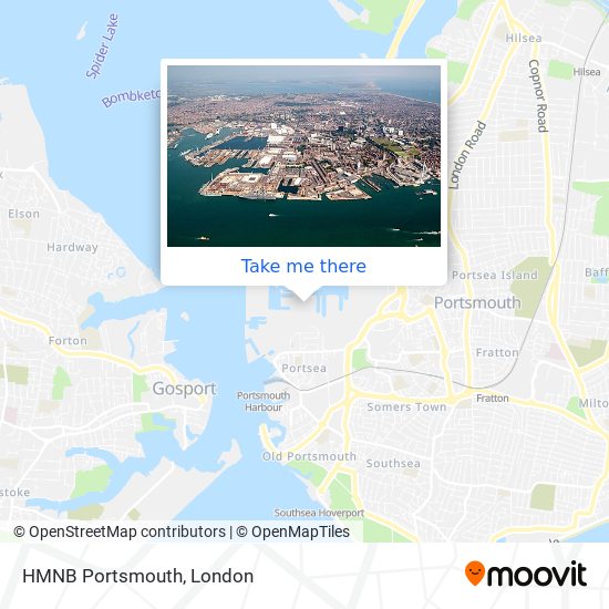 HMNB Portsmouth map