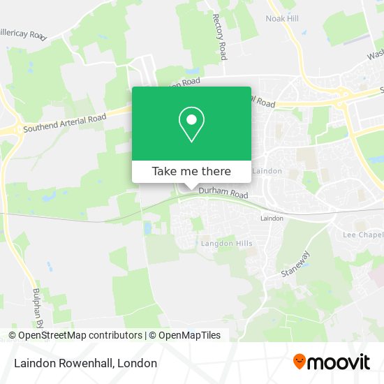 Laindon Rowenhall map