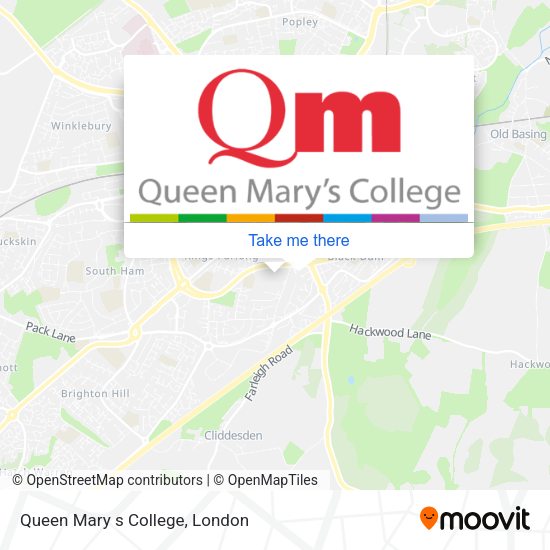 Queen Mary s College map