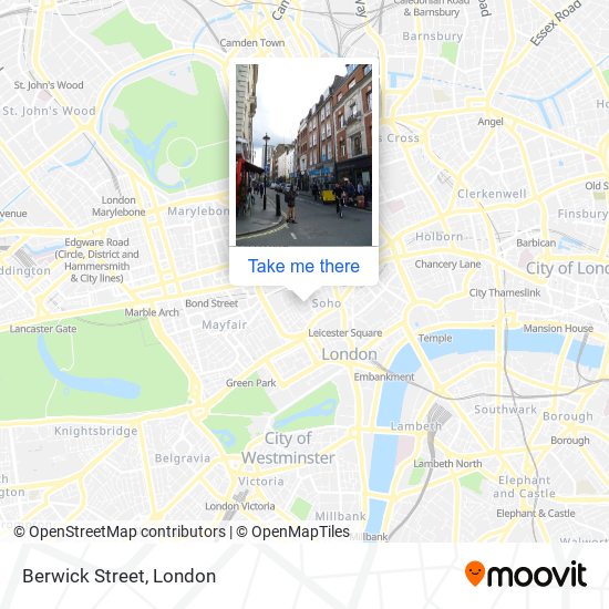 Berwick Street map