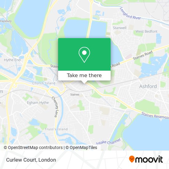Curlew Court map
