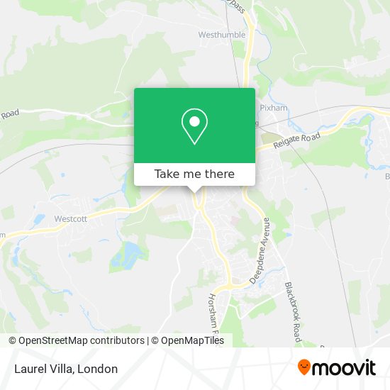 Laurel Villa map