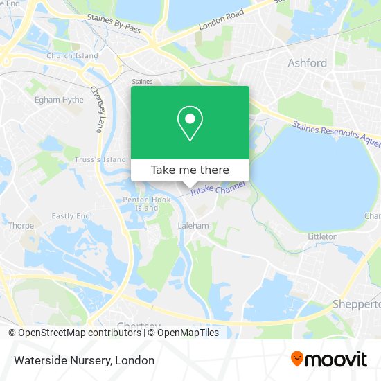 Waterside Nursery map