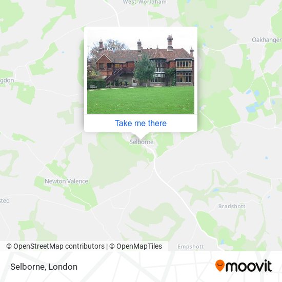 Selborne map