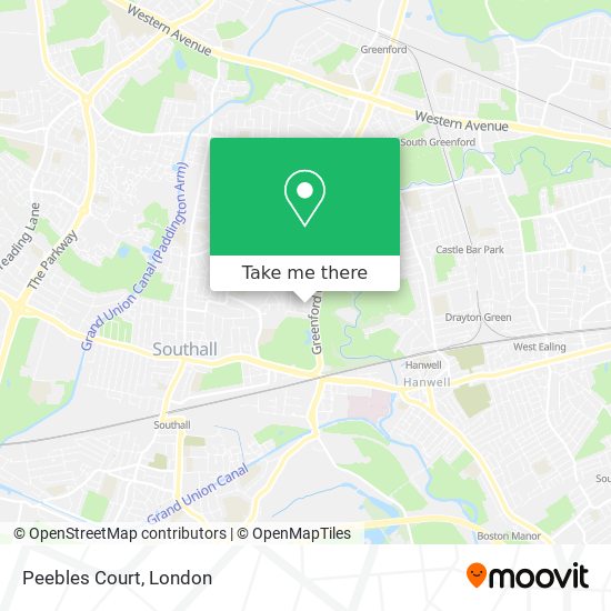 Peebles Court map