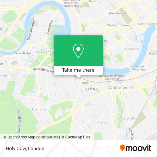Holy Cow map