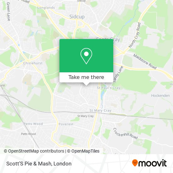Scott’S Pie & Mash map
