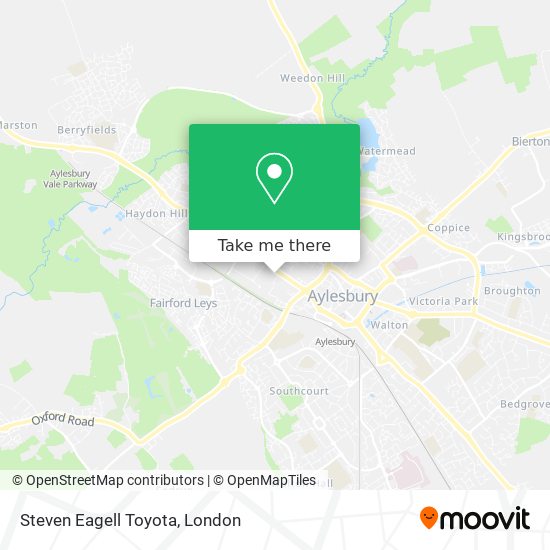 Steven Eagell Toyota map