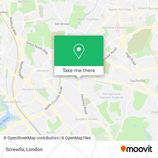 Screwfix map