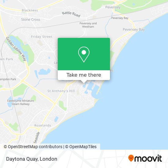 Daytona Quay map