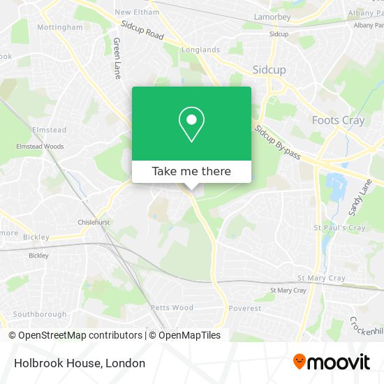 Holbrook House map