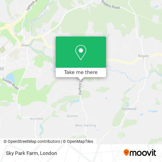 Sky Park Farm map