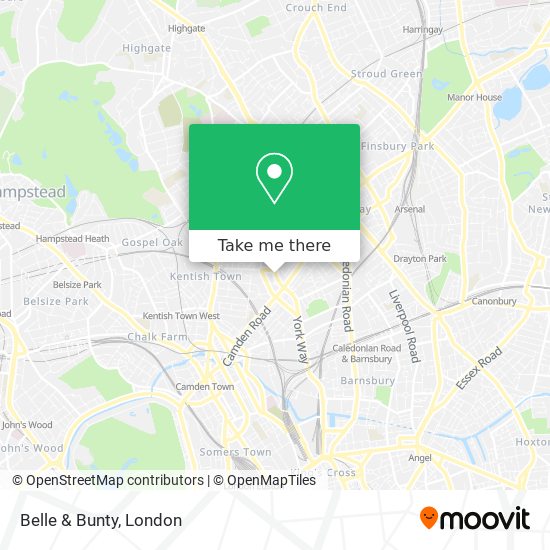 Belle & Bunty map