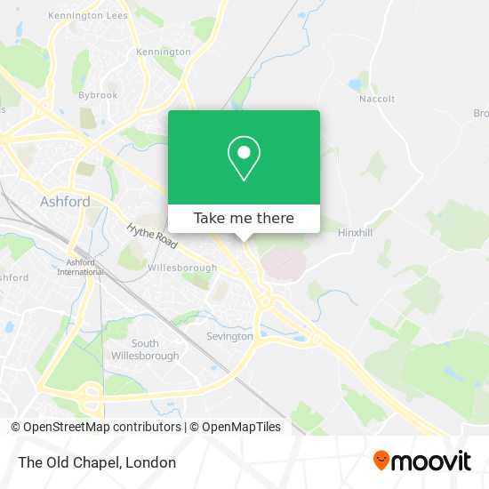 The Old Chapel map