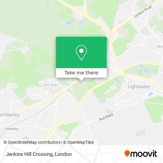 Jenkins Hill Crossing map