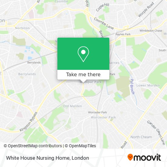 White House Nursing Home map