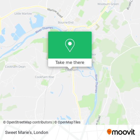Sweet Marie's map