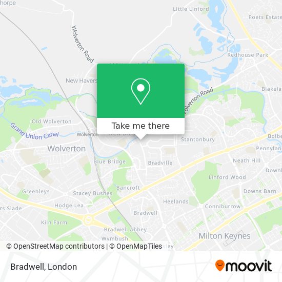 Bradwell map