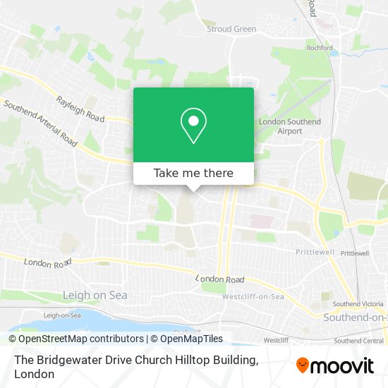 The Bridgewater Drive Church Hilltop Building map