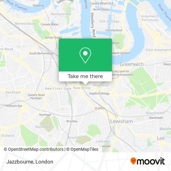 Jazzbourne map