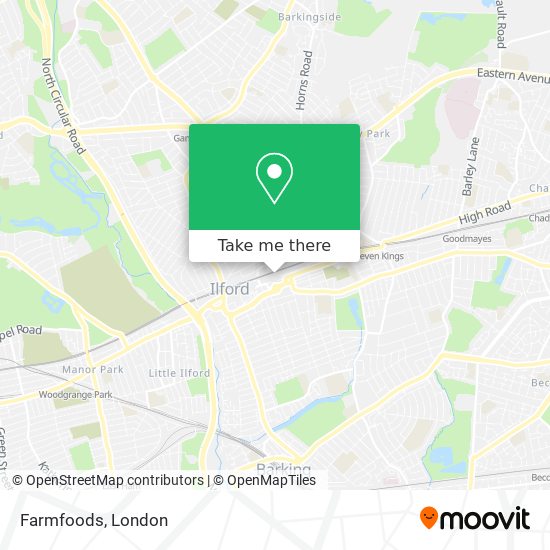 Farmfoods map