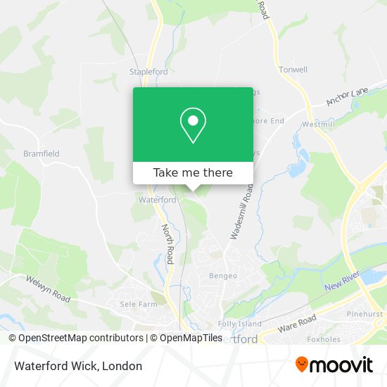 Waterford Wick map