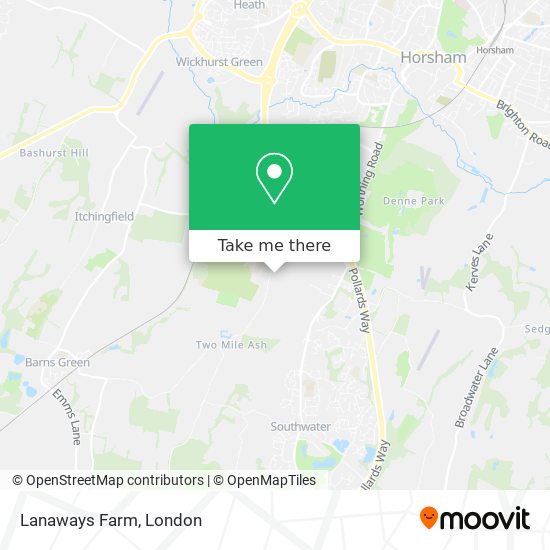 Lanaways Farm map