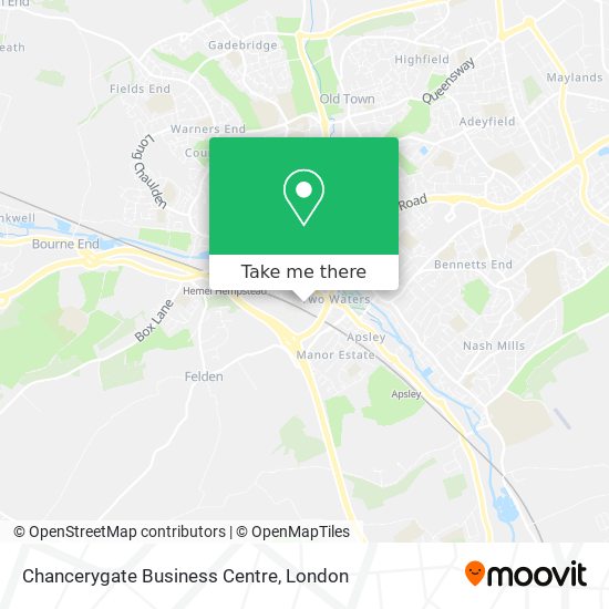 Chancerygate Business Centre map