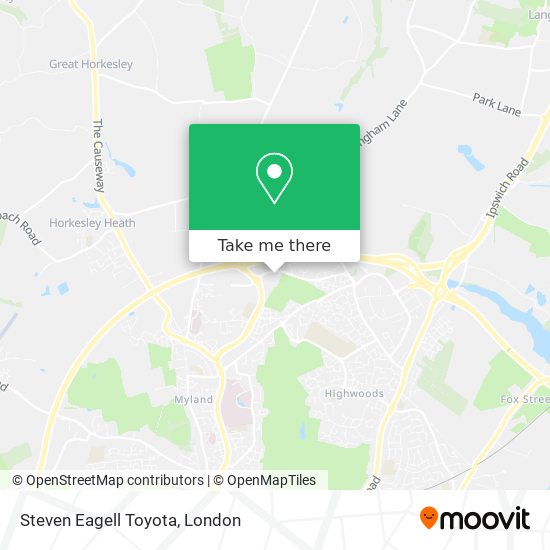 Steven Eagell Toyota map