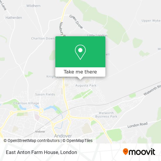 East Anton Farm House map