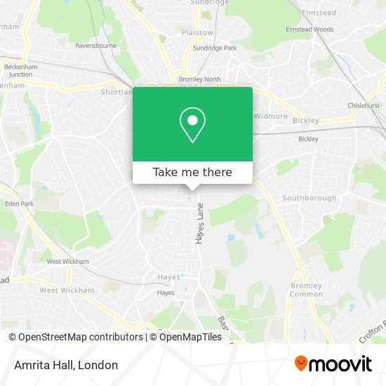 Amrita Hall map