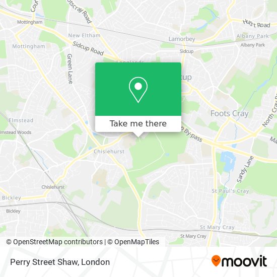 Perry Street Shaw map