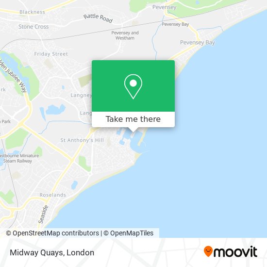 Midway Quays map