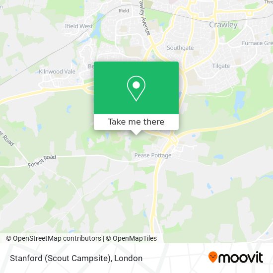 Stanford (Scout Campsite) map